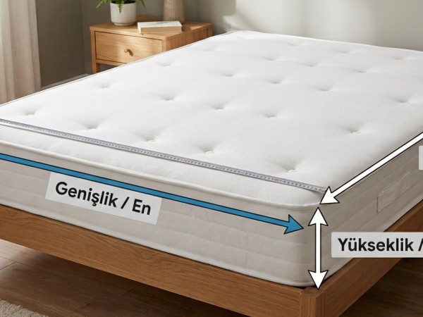 Yatak Ölçüsü Nasıl Alınır? (Adım Adım Doğru Ölçüm Rehberi)