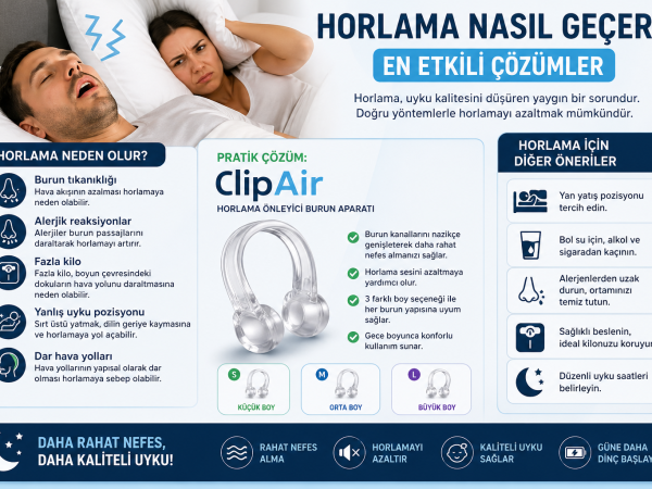 Horlama Neden Olur? En Etkili Çözümler Nelerdir?