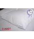 Evomed Antialerjik Büyük Yastık Kılıfı 2 Adet 50x70 cm Toz Akarı Geçirmez Anti Mite